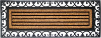 Non-Slip Outdoor Indoor Rubber Backing Coir Entrance Door Mat 120cm x 45cm Large