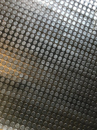Rubber Flooring Sheeting Matting Rolls 1.2M ,1.5M Wide X 3MM THICK penny/ coin
