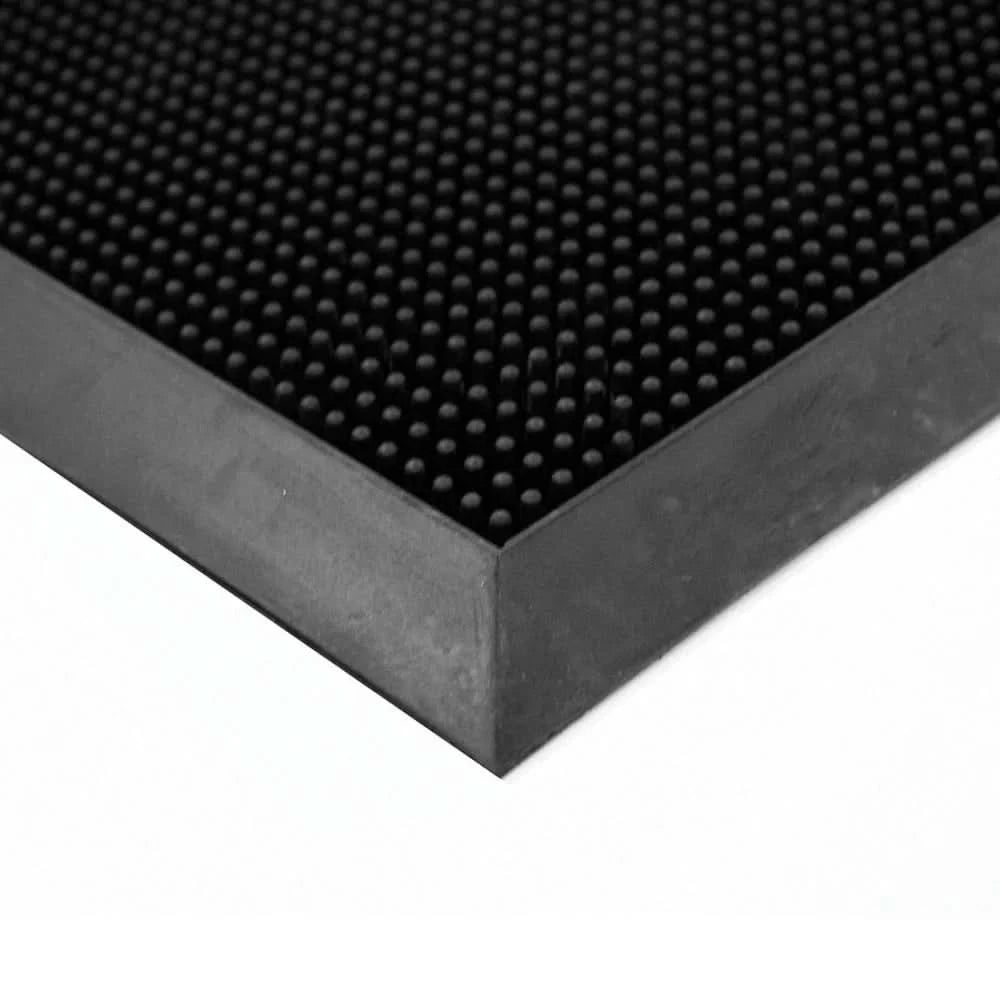 DirtTrap Rubber Outdoor Door Mat Heavy Duty Scraper Mat Non Slip Entrance