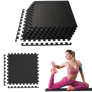 Interlocking Soft EVA Foam Floor Mat Tiles Gym Yoga Play Room Hot Tub Spa Tent