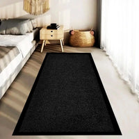 LARGE HEAVY DUTY BARRIER MAT GREY DOOR ENTRANCE NON-SLIP DIRT TRAPPER FLOOR RUGS