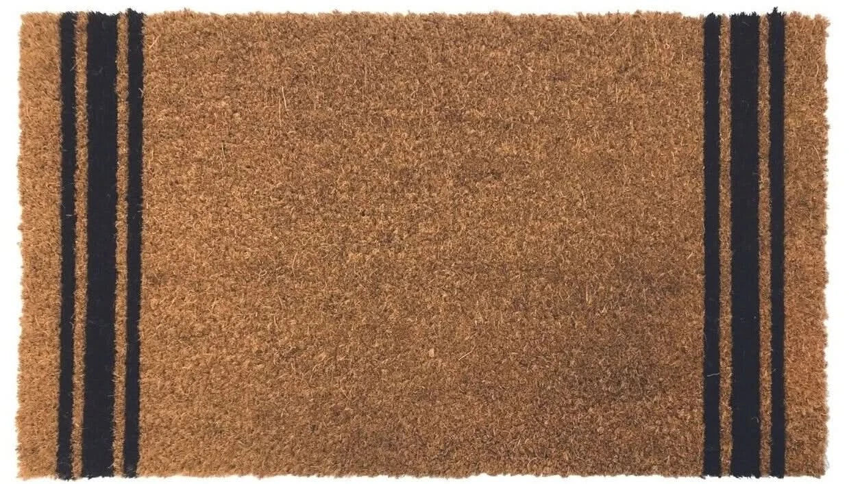 COIR DOORMATS HARDWEARING Latex Backing Different Designs Welcome Mats 70cmx40cm