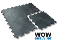 Interlocking Garage Flooring Tiles Heavy Duty 12mm thick workshop floor pvc gym