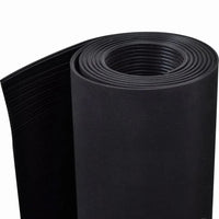 Cheapest AntiSlip FINE Ribbed Rubber Flooring Protection Matting 1.2mx1m 5mm