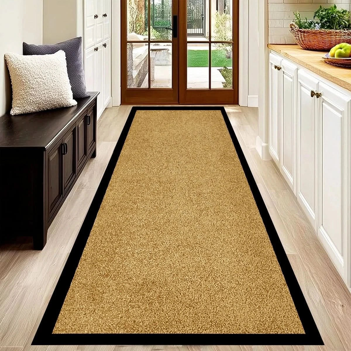 Modern Rubber Barrier Twist Mat Hallway Anti Slip Runner Rug Door Mats Floor Mat
