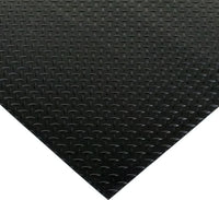 DIAMOND RUBBER FLOORING MAT ROLL NON SLIP- 1.5m WIDTH FOR ALL VEHICLES CAR & VAN