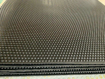 Home Rubber Gym mats, In or Out door Flooring 15mm(6ftx4ft) Bubble Top Design