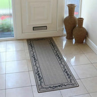 New Non Slip Rubber Backed Runner Door Floor Mat Rug Indoor Outdoor Hallway Mats