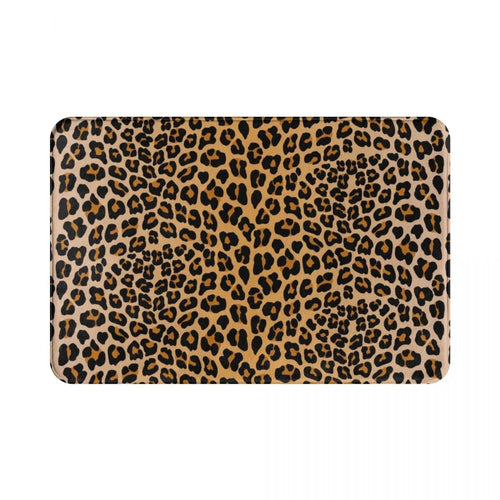 Leopard Print Doormat Rug Carpet Mat Absorbent Mat Front Room Corridor Kitchen