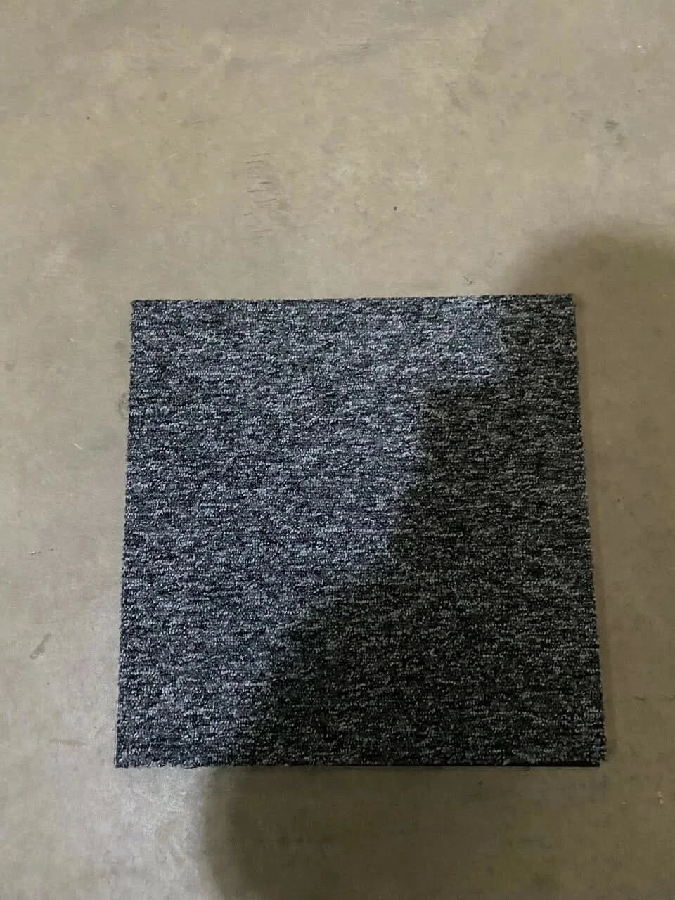 FOLDING Rubber Backed Door Mat Rug Heavy Duty Runner Outdoor Indoor GREY 40X80cm