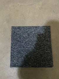 FOLDING Rubber Backed Door Mat Rug Heavy Duty Runner Outdoor Indoor GREY 40X80cm