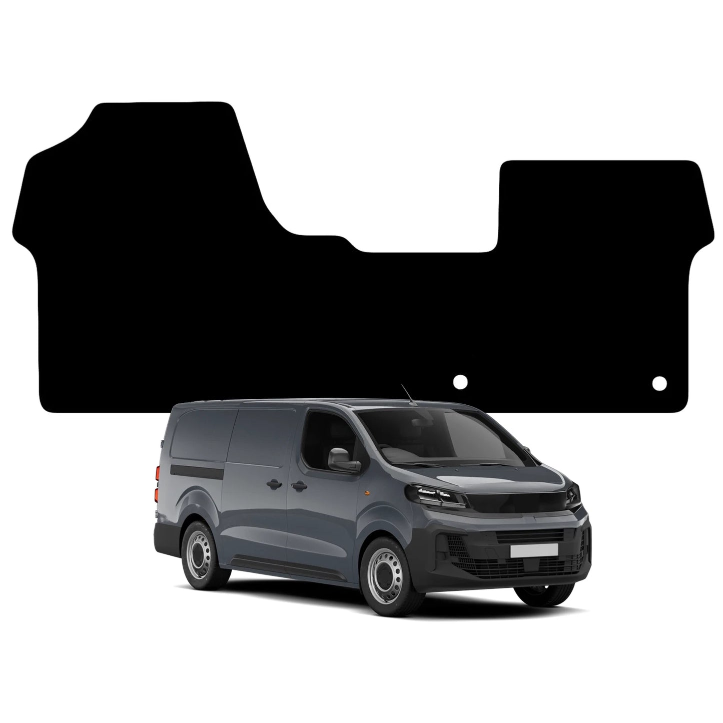 Carsio Tailored Carpet Van Floor Mats For Vauxhall Vivaro 2019 onwards