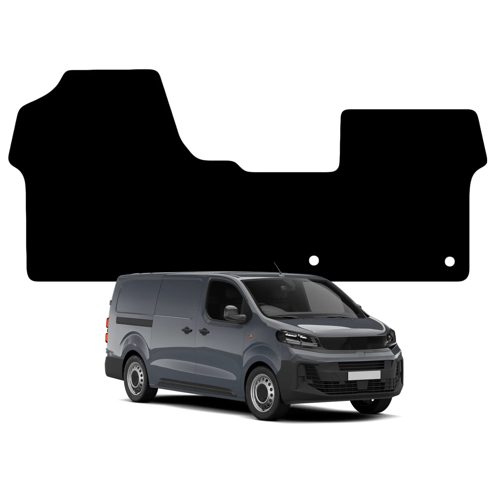Carsio Tailored Carpet Van Floor Mats For Vauxhall Vivaro 2019 onwards
