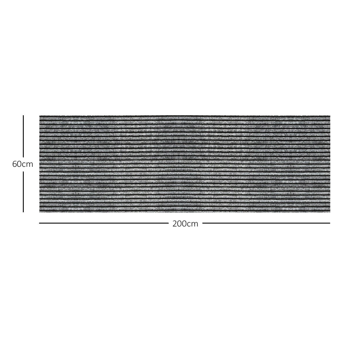 Non Slip Kitchen Runner Striped Indoor Mat Hallway Runner Rug Large Floor Mat