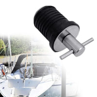 Boats Drain Plug 1 or 1-1/4" Rubber T-Shaped Handle Drain Screw Deck DrainPlug