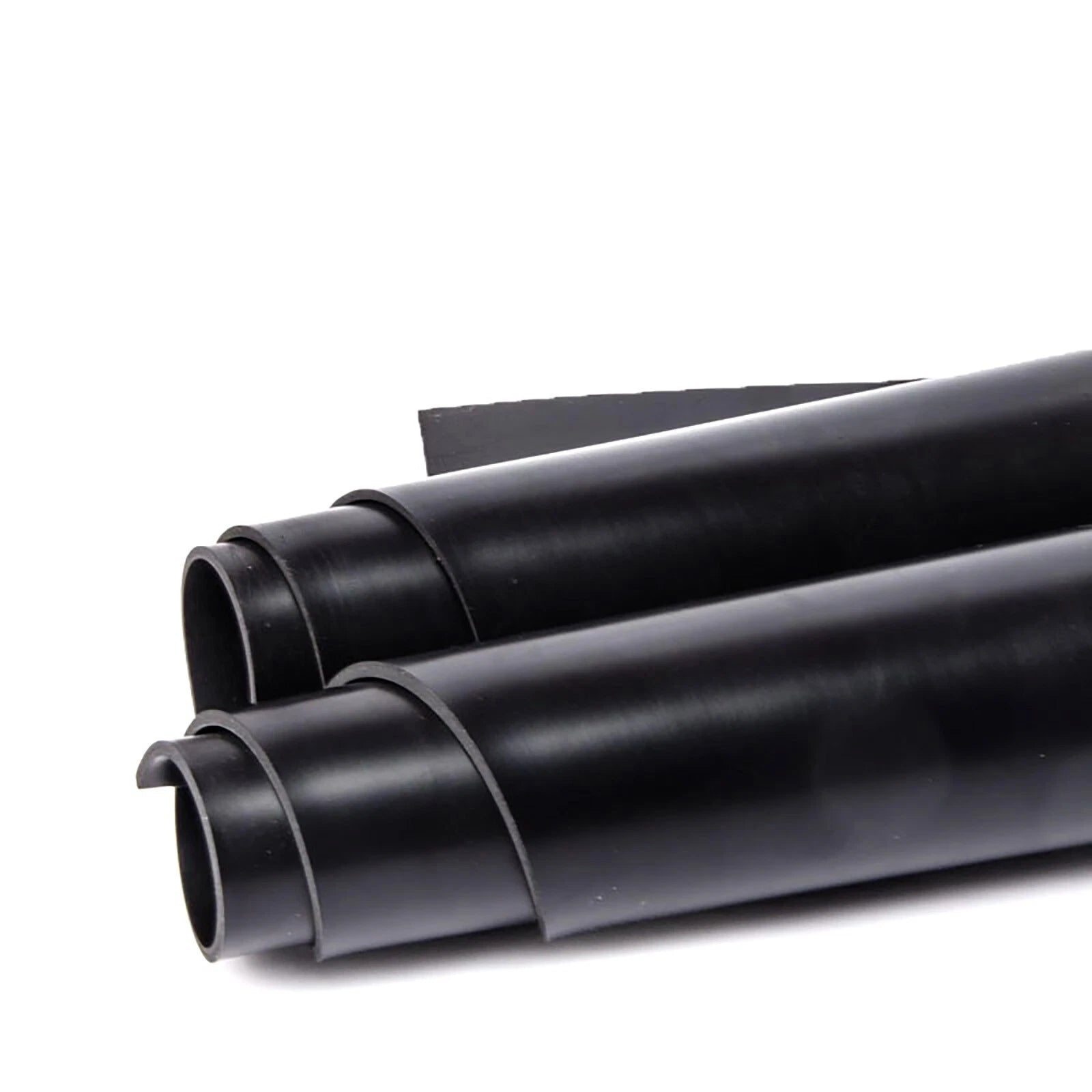 Solid Black Neoprene Rubber Gasket Sheet-Fluorine Rubber Gasket 1~3mm Thickness