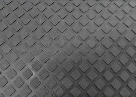 Footsure™ Non Slip Rubber Matting Diamond Grip Square Dot | Black, Grey or Blue