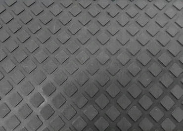 Footsure™ Non Slip Rubber Matting Diamond Grip Square Dot | Black, Grey or Blue