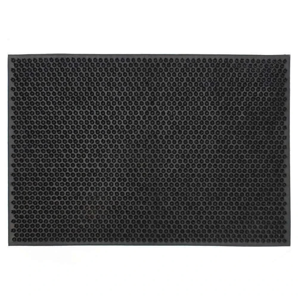 Heavy Duty Rubber Door Mat Non Slip Indoor Outdoor Entrance Grass Effect Mat UK