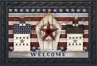 Briarwood Lane Rustic American Birdhouse Primitive Doormat