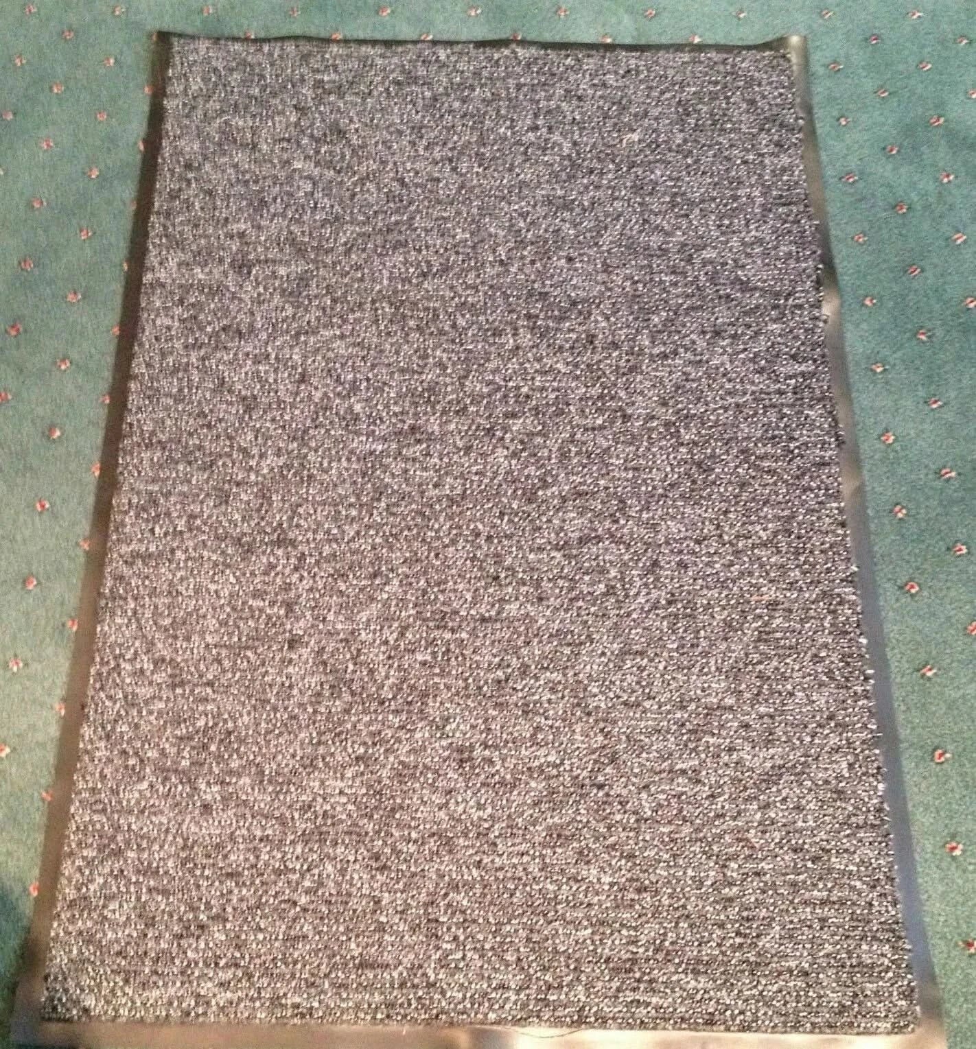 Heavy Duty Mat 60 X 90cm Trio Step Internal Grey - Home, School, Office,Caravan