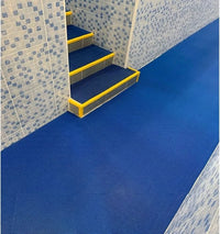 Non Slip Drainage Outdoor Rubber Matting 90x300cm 5.5mm Thick Commercial