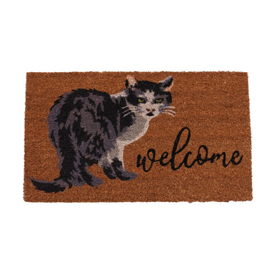 Door Mat Indoor Outdoor Natural Coir Non Slip 40x60cm