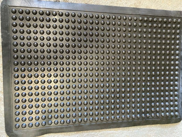 Anti fatigue industrial rubber mat bubble top design 900x1200x14mm