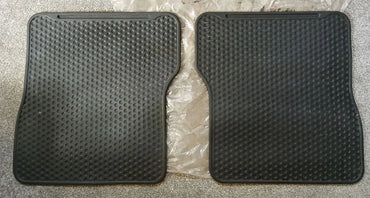 GENUINE PEUGEOT 106 FACTORY RUBBER CARPET FLOOR MATS PAIR REAR RALLYE GTi XSi