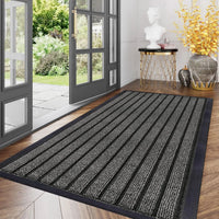 Large Heavy Duty Rubber Barrier Non Slip Door Mat Hall Kitchen Floor Runner Rug*
