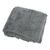 Dog Chenille Mud Mat Soft Water Absorption Slip Resistant Bottom Doormat Fo SG