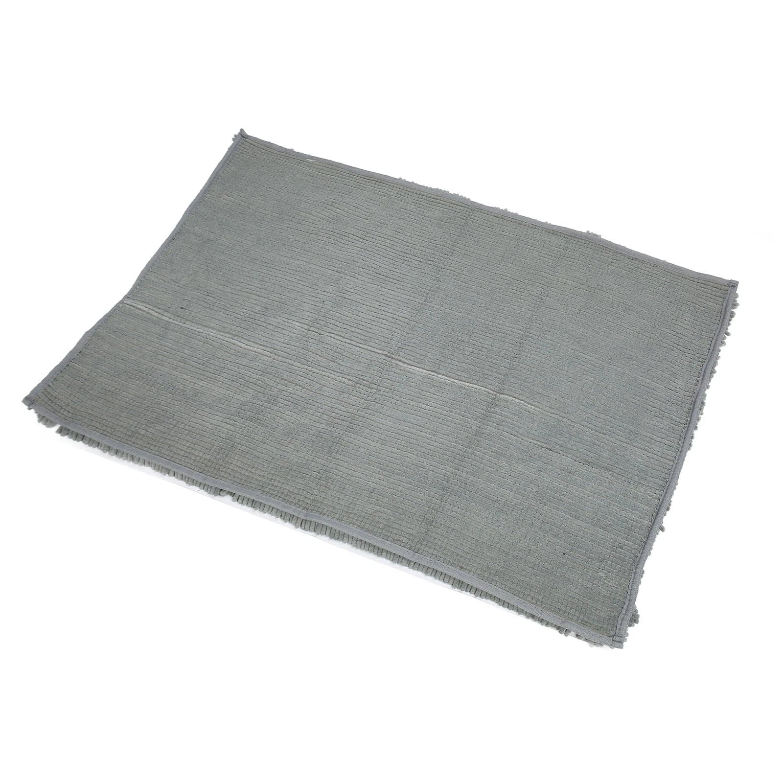 Dog Chenille Mud Mat Soft Water Absorption Slip Resistant Bottom Doormat Fo SG
