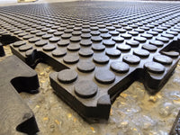 1m x 1m x 22mm Cointop Interlocking Mat with Edge Types