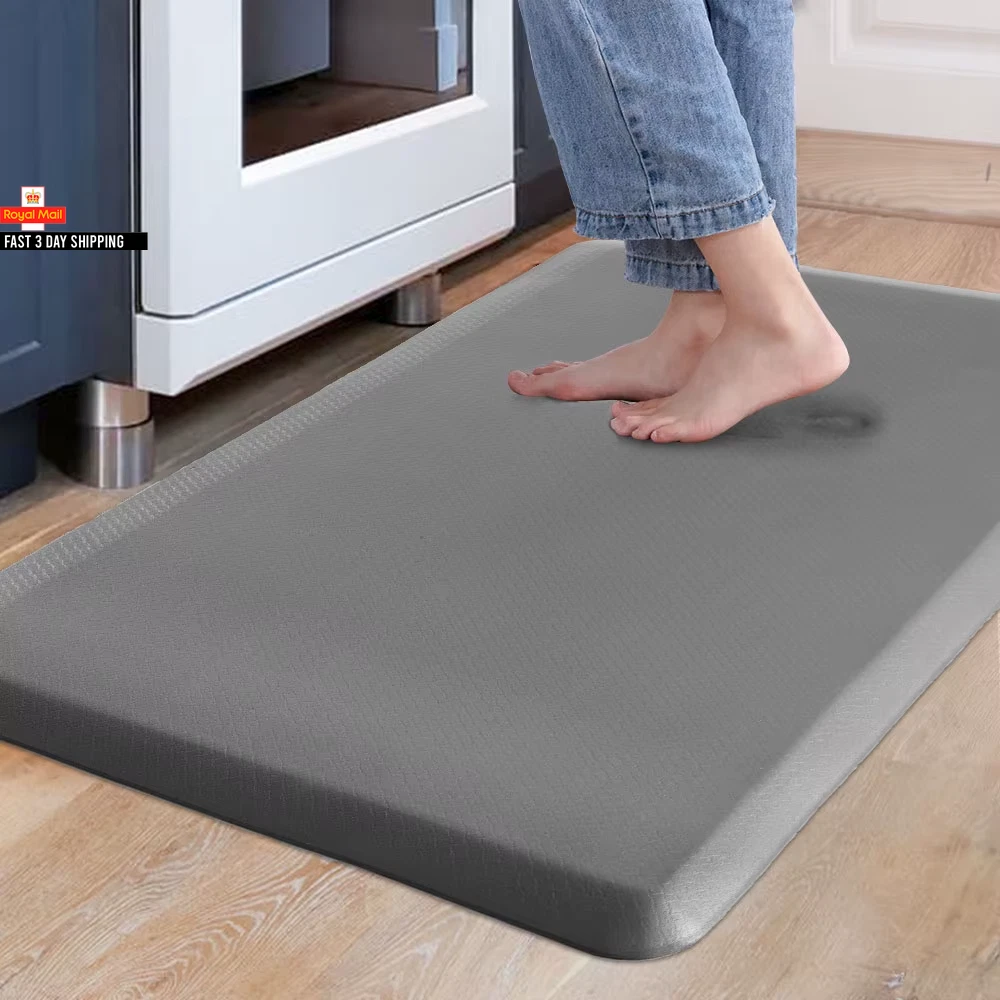 Anti-Fatigue Standing Mat, Kitchen Mat with PVC Waterproofing, Non-Slip Kitchen