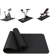 Treadmill Mat, Exercise Equipment Mat Heavy-Duty Protective Floor Mat 120 x 60cm