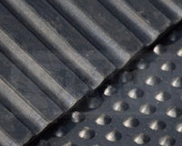 Gym Rubber Flooring mat, Bubble design, 6ftx4ftx12mm, Heavy Duty Large, 25kg