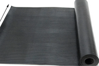Rubber Floor Roll Matting, Rib Corrugated Rubber Floor Mats, Non Slip Rubber Flo