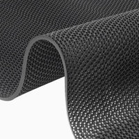 Paw Spaghetti Coil Indoor or Outdoor Door Mat Doormat in Dark Grey