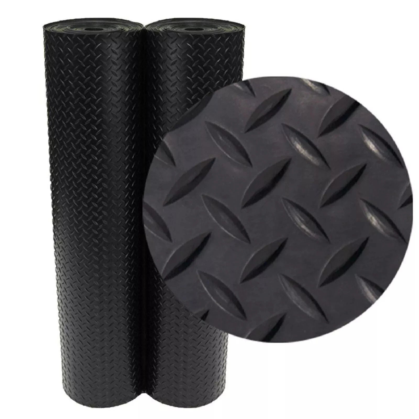 Rubber Floor Garage Matting Heavy Duty Non-Slip Industrial Work Gym Van Shed