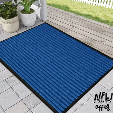 Heavy Duty Rubber Door Mat Non Slip Indoor Outdoor Entrance Floor Mat Washable