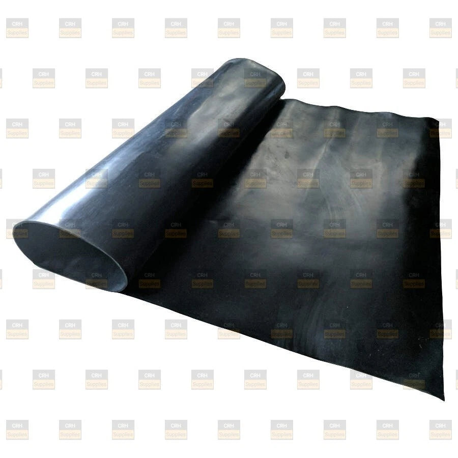 2mm Neoprene Rubber Sheet – Solid Black Smooth - Various Sizes - VAT Included