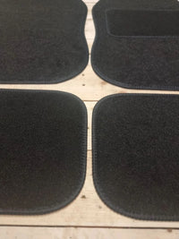 Universal Car Van Floor Mats 4PC Set Non Slip Carpet Black,Red,Blue,Pink,Purple