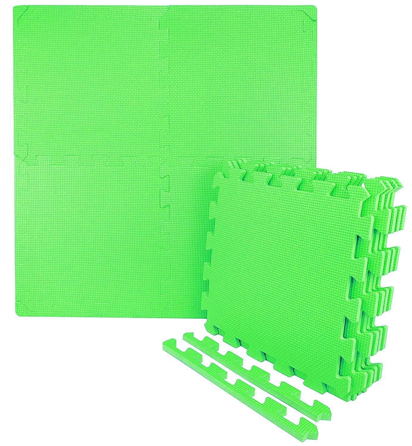 Eva Foam Interlocking Mat Baby Kids Play Puzzle Floor Tiles Jigsaw Garden.