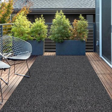 Outdoor Rug Waterproof Area Rugs Outdoor Patio Rug Carpet Entryway Mat Grey