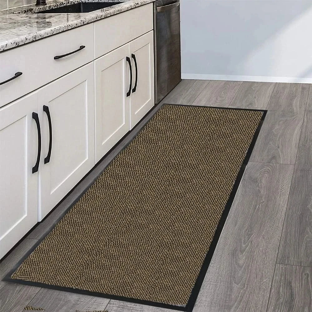 Non Slip Rubber Back Barrier Door Mat Large Heavy Duty Kitchen Rugs Hall Runner