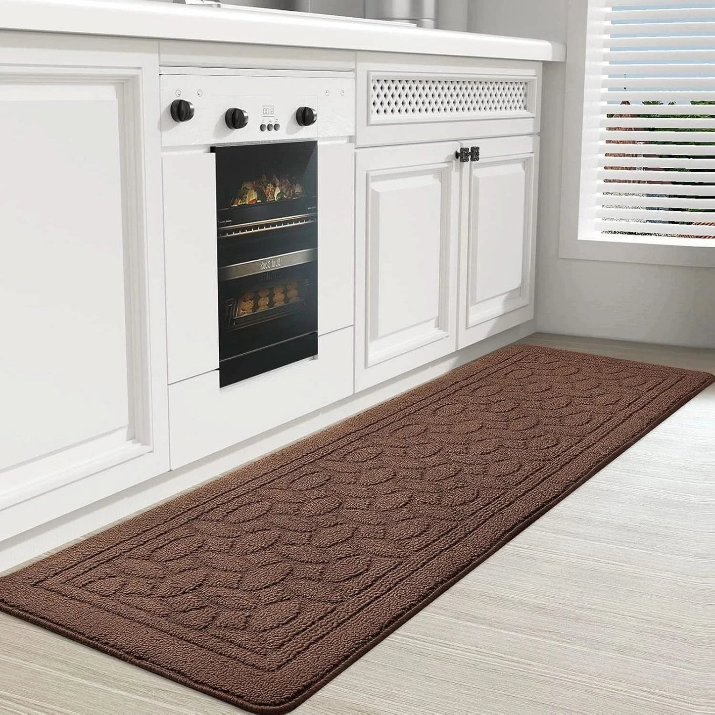 Color G Kitchen Mat 45 x 150 cm, Kitchen Rug Non Slip Washable, Anti Fatigue Kit