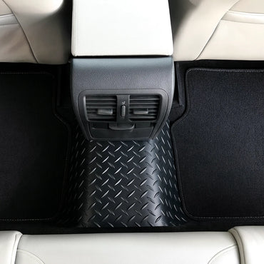 Carsio Universal Rear Tunnel Mat 3mm Rubber Centre Hump Protector Anti Slip