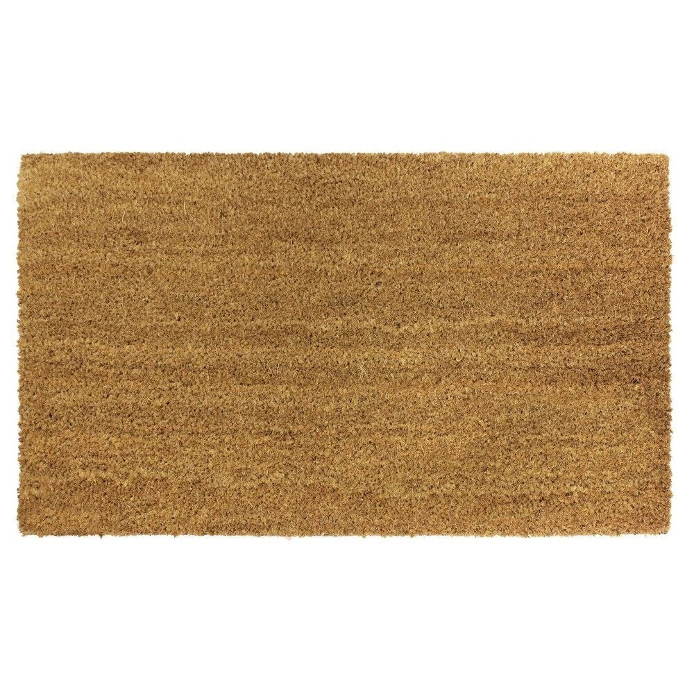 Heavy Duty Entrance Door Matting Natural Coir Mats Indoor Outdoor Non Slip