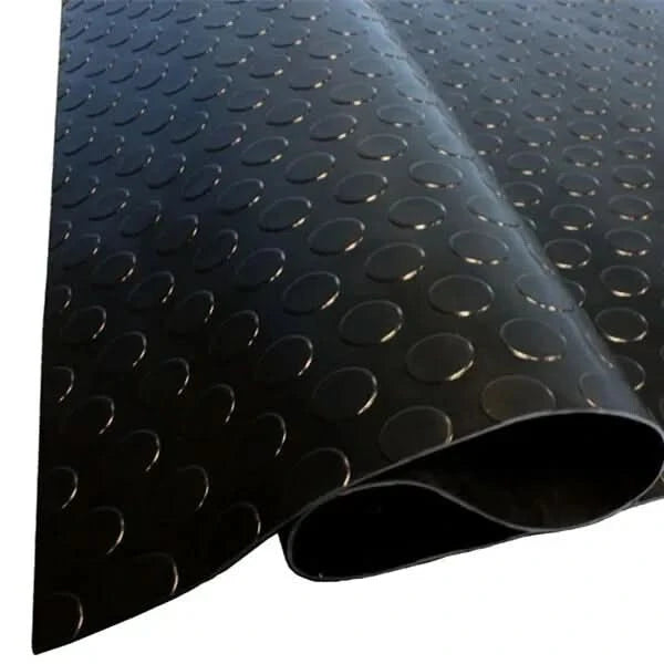 Heavy Duty Rubber Flooring Matting Non-Slip Garage Industrial Van Shed Pet COIN