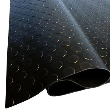 Heavy Duty Rubber Flooring Matting Non-Slip Garage Industrial Van Shed Pet COIN